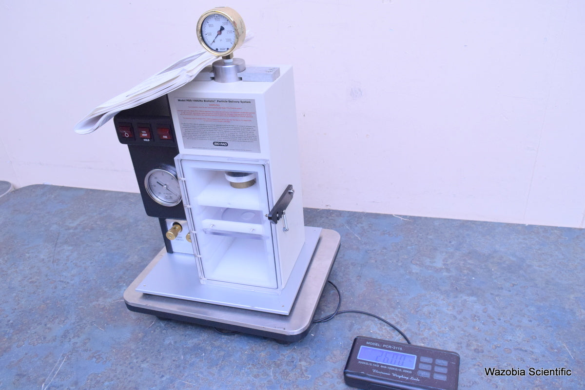 BIO-RAD BIOLISTIC PDS-1000/HE PARTICLE DELIVERY SYSTEM