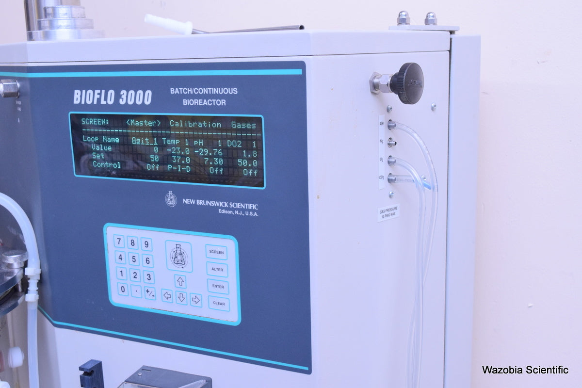 NEW BRUNSWICK SCIENTIFIC  BIOFLO 3000 BATCH CONTINUOUS BIOREACTOR M1227-1007