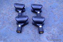 4 SENNHEISER MICROPHONE MIC HOLDER CLAMP