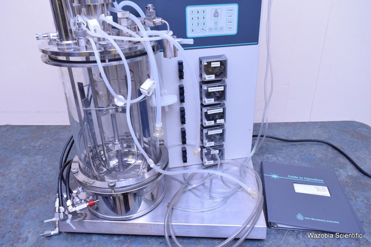 NEW BRUNSWICK SCIENTIFIC  BIOFLO 3000 BATCH CONTINUOUS BIOREACTOR M1227-1007