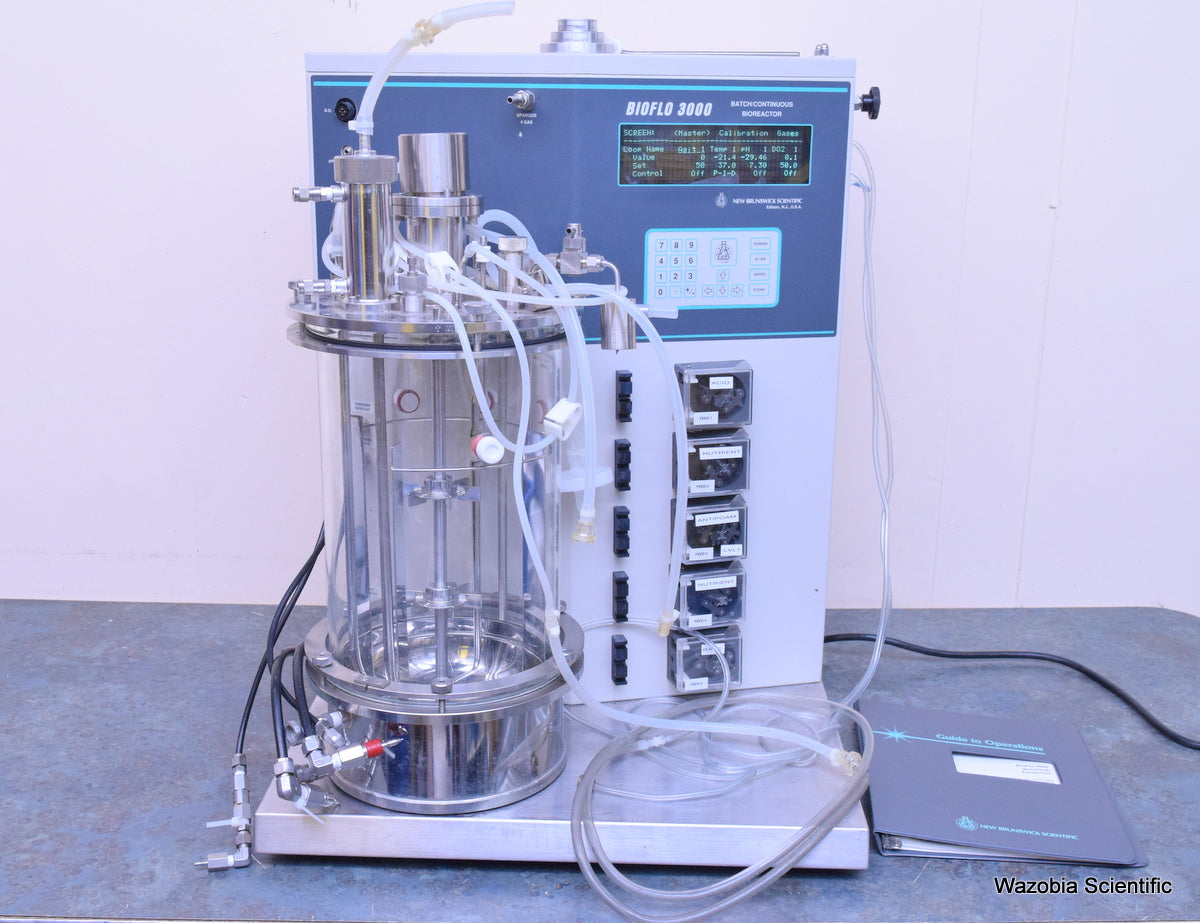NEW BRUNSWICK SCIENTIFIC  BIOFLO 3000 BATCH CONTINUOUS BIOREACTOR M1227-1007