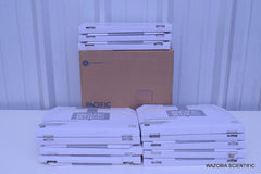 PACIFIC BLUE BASIC 1/2-FOLD TOILET SEAT COVER BY GP PRO, LOT OF 20