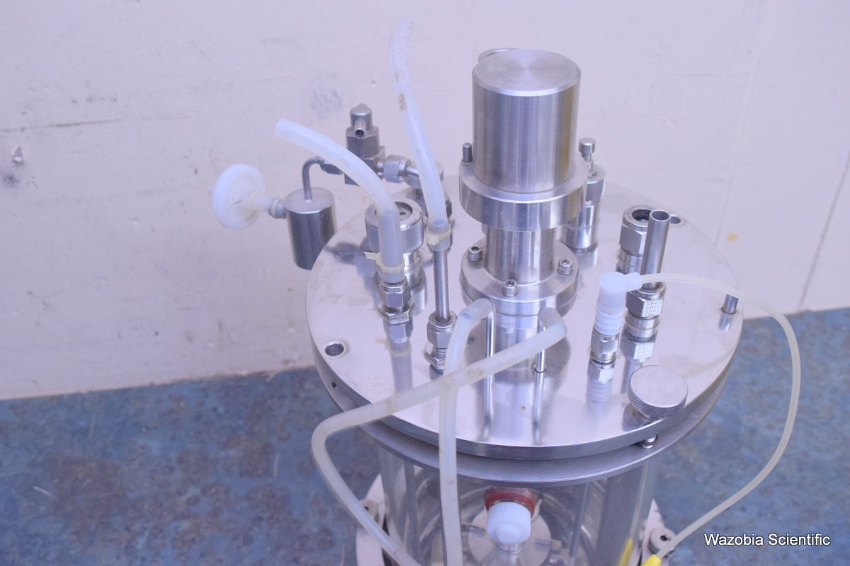 NEW BRUNSWICK SCIENTIFIC BIOFLO FERMENTOR BIOREACTOR 5L VESSEL