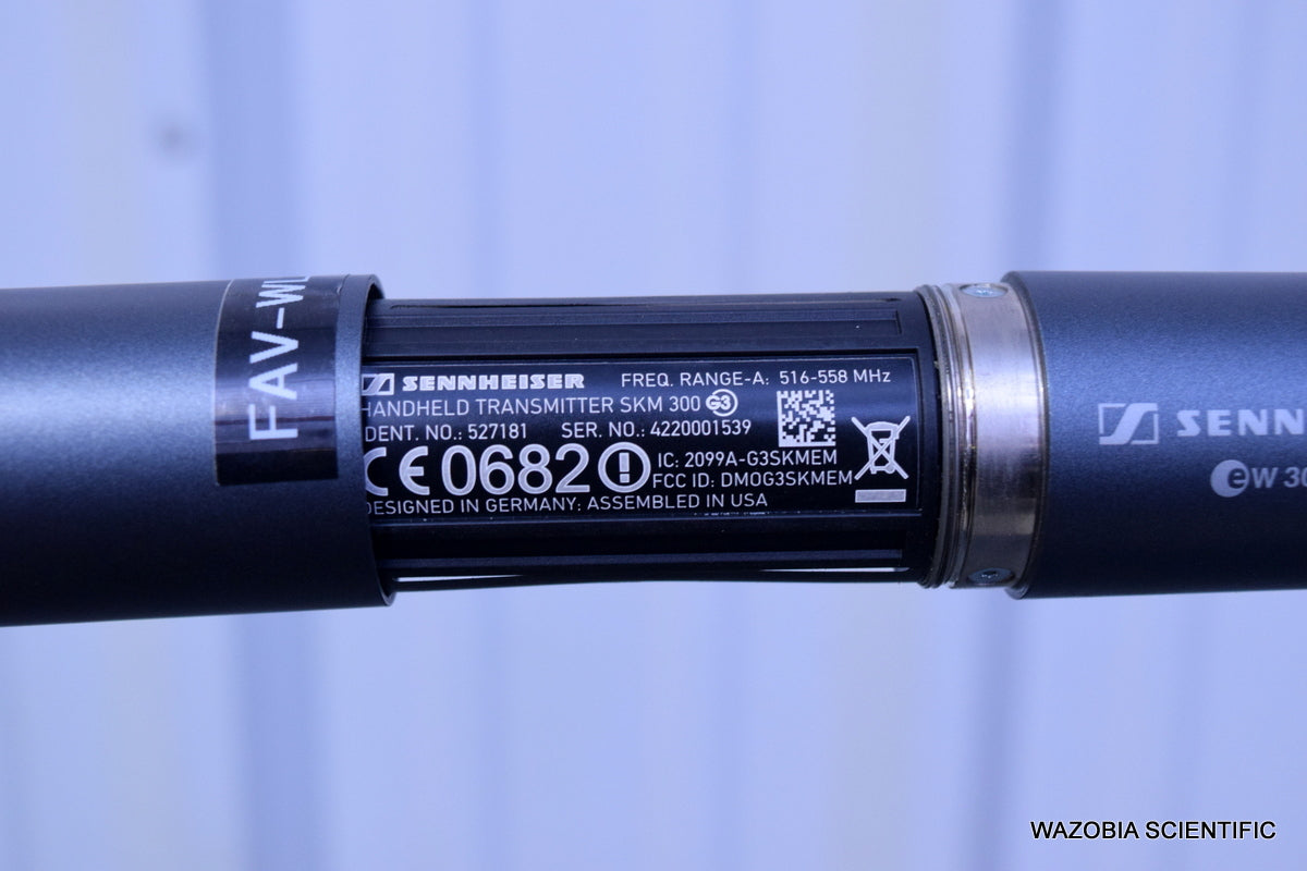 SENNHEISER 300 HANDHELD MICROPHONE  TRANSMITTER SK 300 EW300 G3