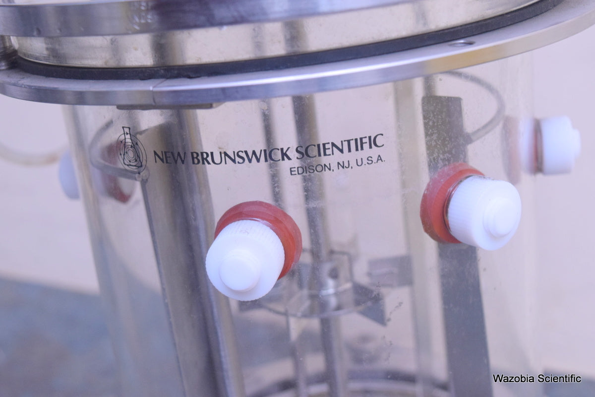 NEW BRUNSWICK SCIENTIFIC BIOFLO FERMENTOR BIOREACTOR 5L VESSEL
