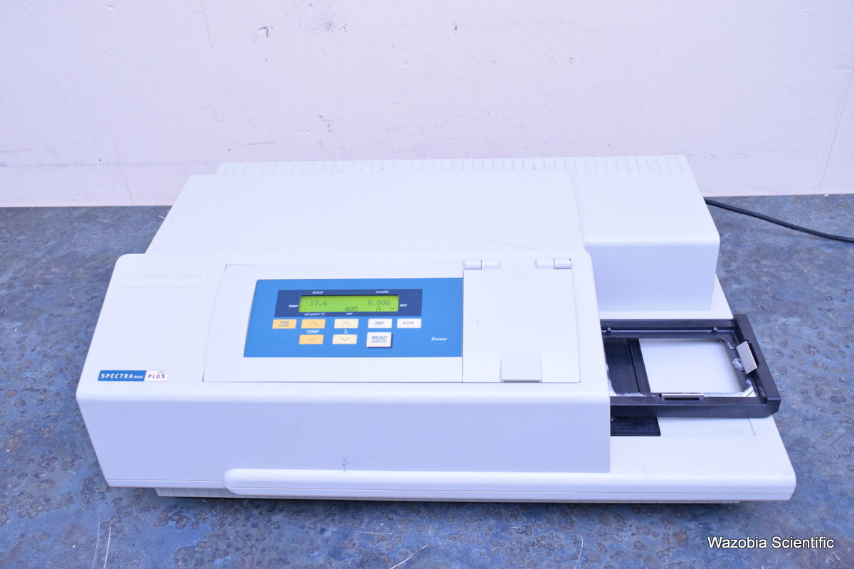 MOLECULAR DEVICES SPECTRAMAX 384 PLUS MICROPLATE SPECTROPHOTOMETER