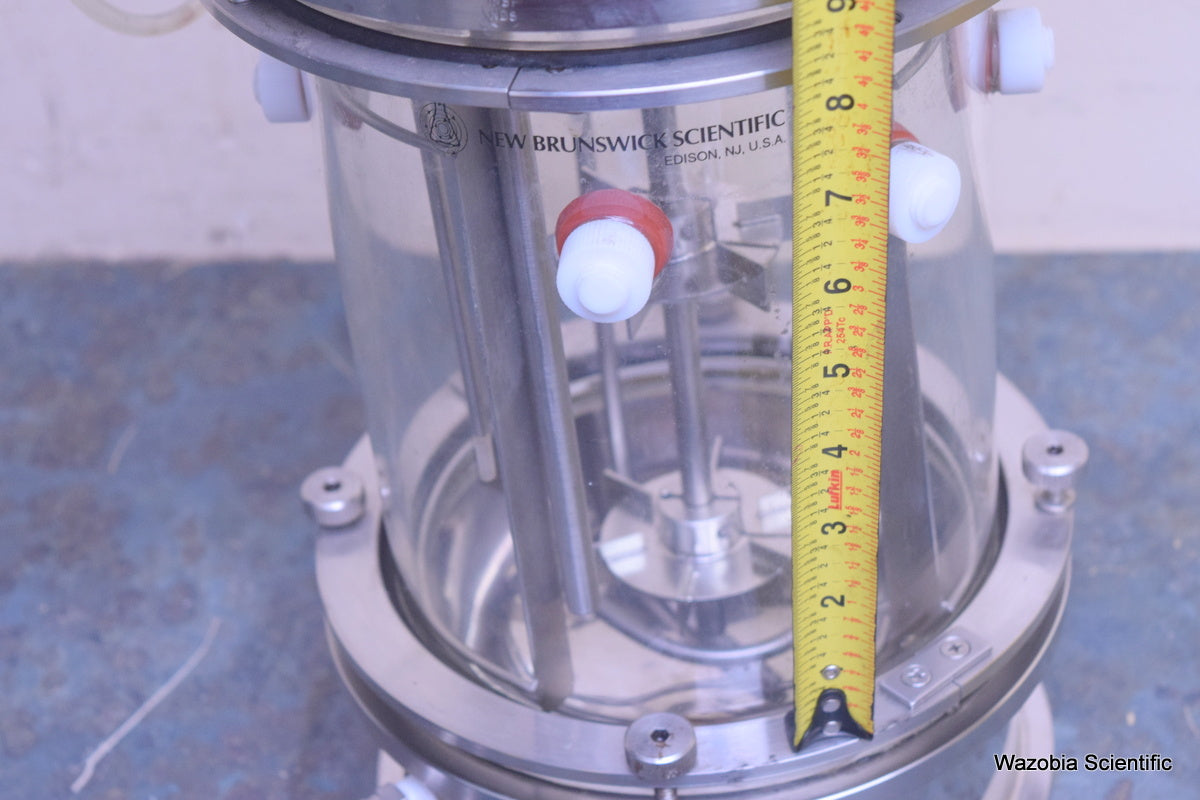 NEW BRUNSWICK SCIENTIFIC BIOFLO FERMENTOR BIOREACTOR 5L VESSEL