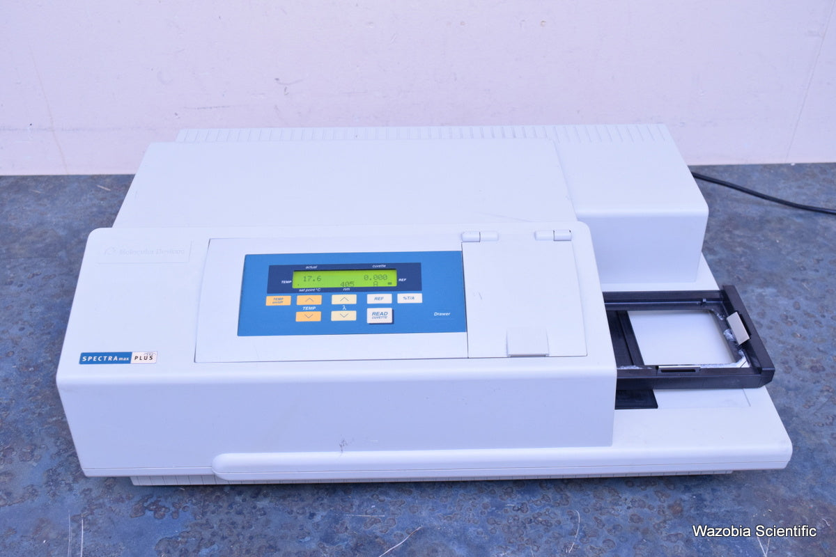 MOLECULAR DEVICES SPECTRAMAX 384 PLUS MICROPLATE SPECTROPHOTOMETER