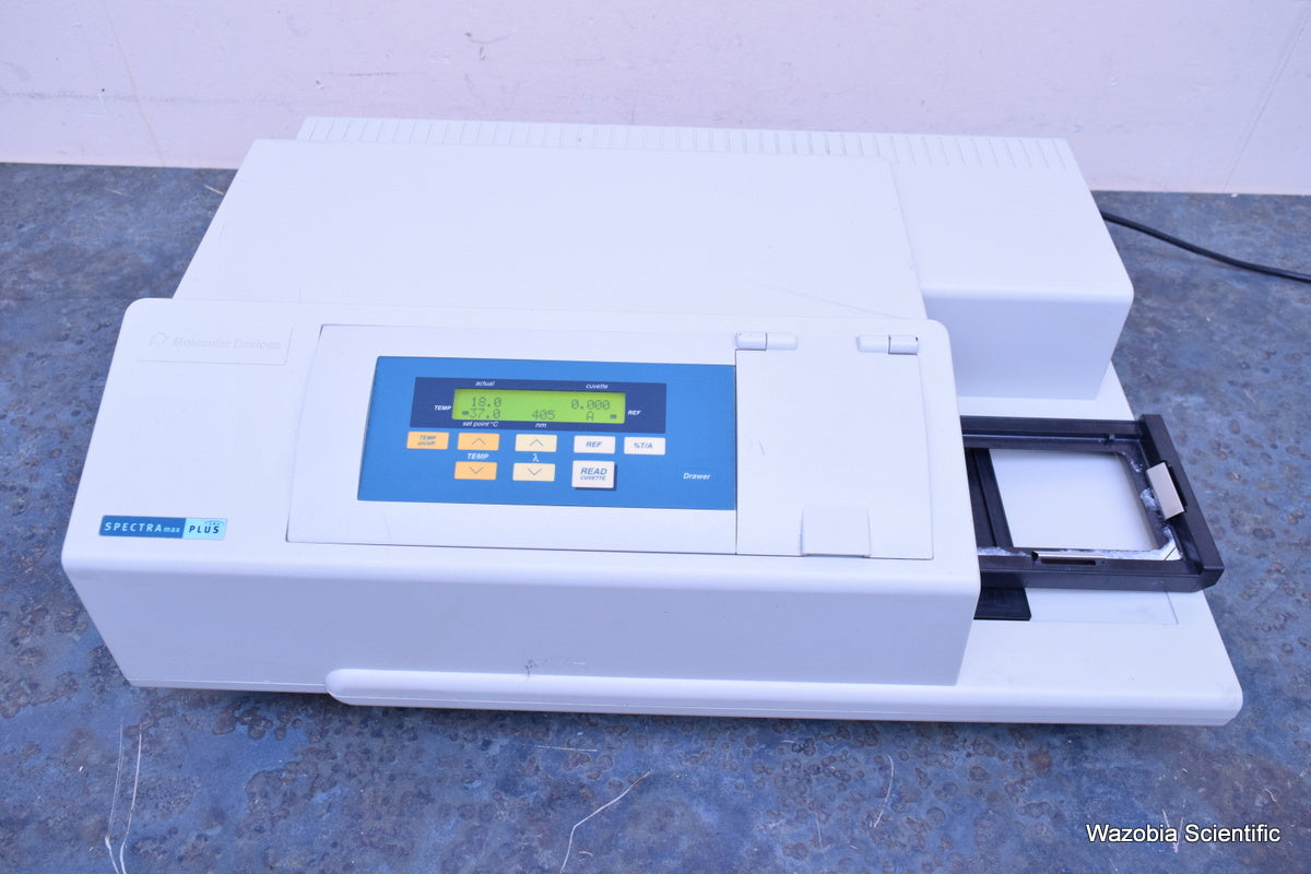 MOLECULAR DEVICES SPECTRAMAX 384 PLUS MICROPLATE SPECTROPHOTOMETER