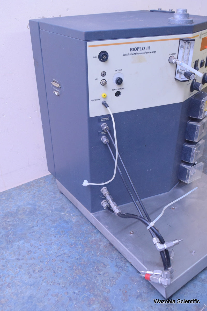 NEW BRUNSWICK SCIENTIFIC BIOFLO III BATCH CONTINUOUS FERMENTOR