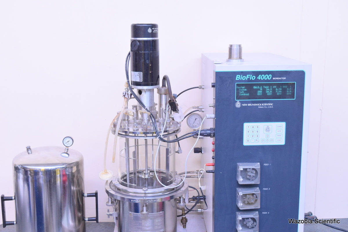 NEW BRUNSWICK SCIENTIFIC  BIOFLO 4000 BF 14L  FERMENTOR BIOREACTOR 1219-1005