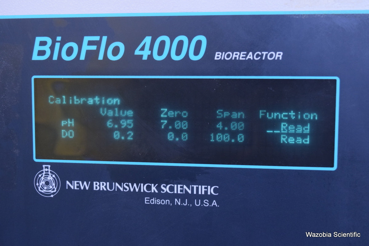 NEW BRUNSWICK SCIENTIFIC  BIOFLO 4000 BF 14L  FERMENTOR BIOREACTOR 1219-1005