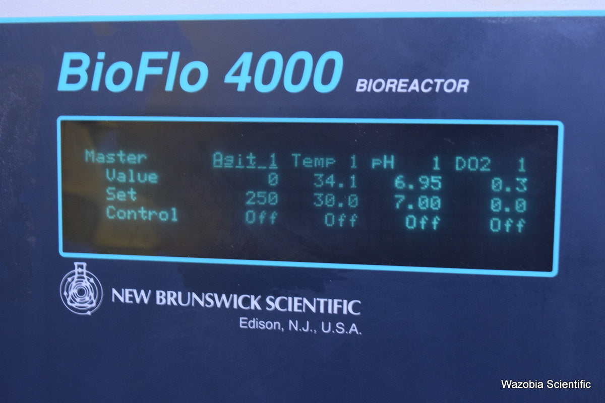 NEW BRUNSWICK SCIENTIFIC  BIOFLO 4000 BF 14L  FERMENTOR BIOREACTOR 1219-1005