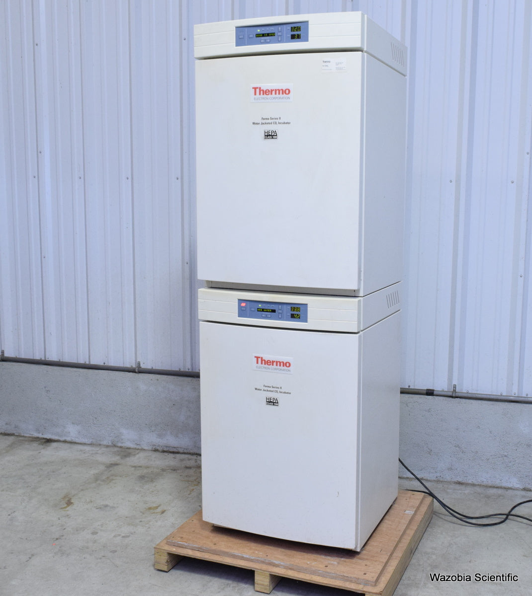 THERMO ELECTRON FORMA SERIES II WATER JACKETED CO2 INCUBATOR MODEL 3110