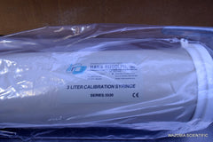 HANS RUDOLPH 3 LITER CALIBRATION SYRINGE SERIES 5530