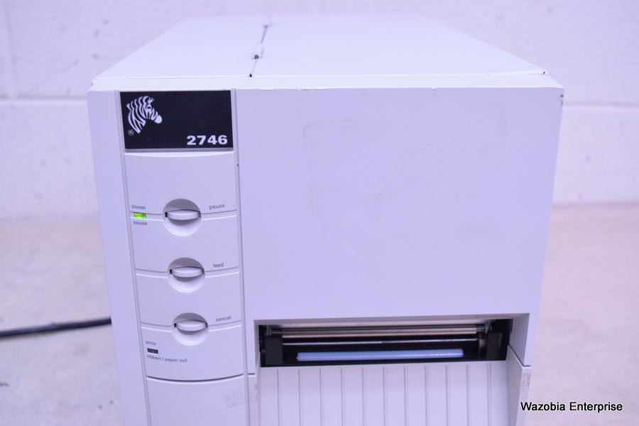 ZEBRA TLP 2746 THERMAL LABEL PRINTER TLP2746PSAT 2746-10311-0000