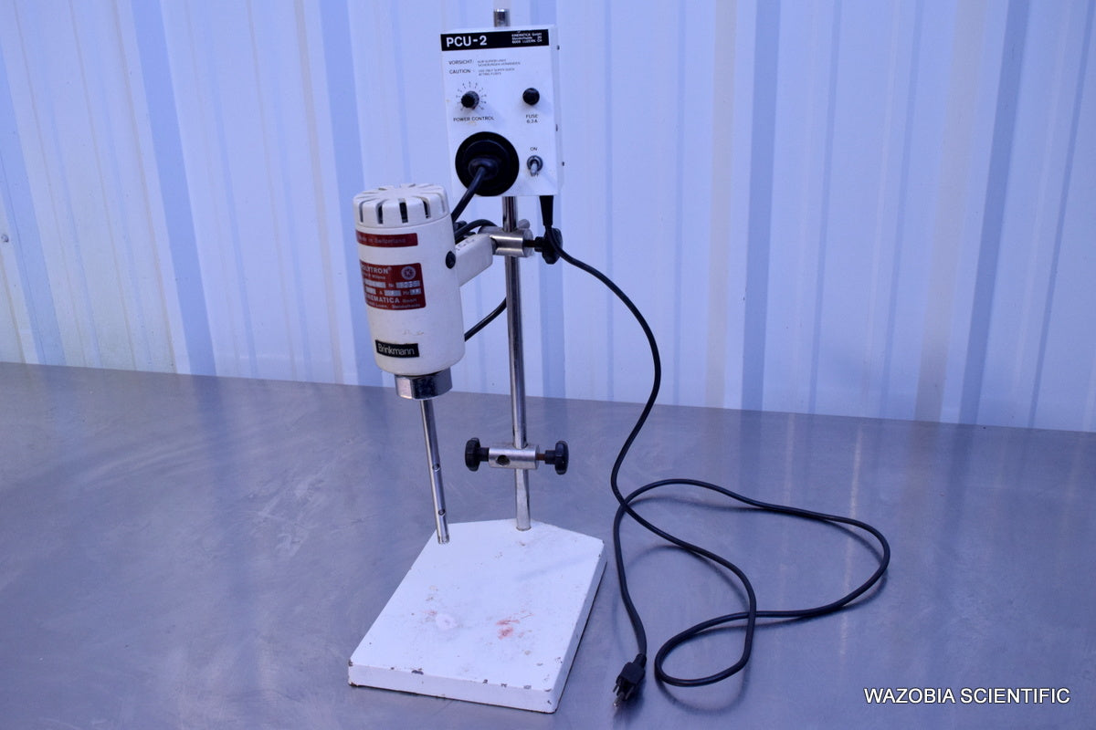 KINEMATICA POLYTRON HOMOGENIZER PT-10-20-350D  PT1020350D MIXER WITH PCU-2 CONTR
