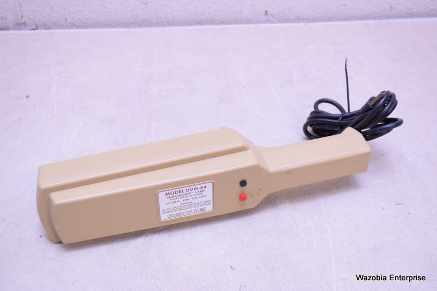 MINERALIGHT LAMP SHORT WAVE UV-254NM MODEL UVG-54