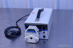 COLE PARMER PERISTALTIC PUMP 7520-00 WITH EASY-LOAD MASTERFLEX MODEL 7518-10
