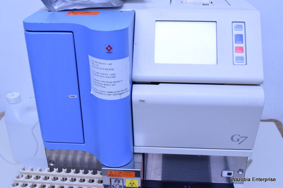 TOSOH G7 AUTOMATED HPLC GLYCOHEMOGLOBIN ANALYZER HLC-723G7