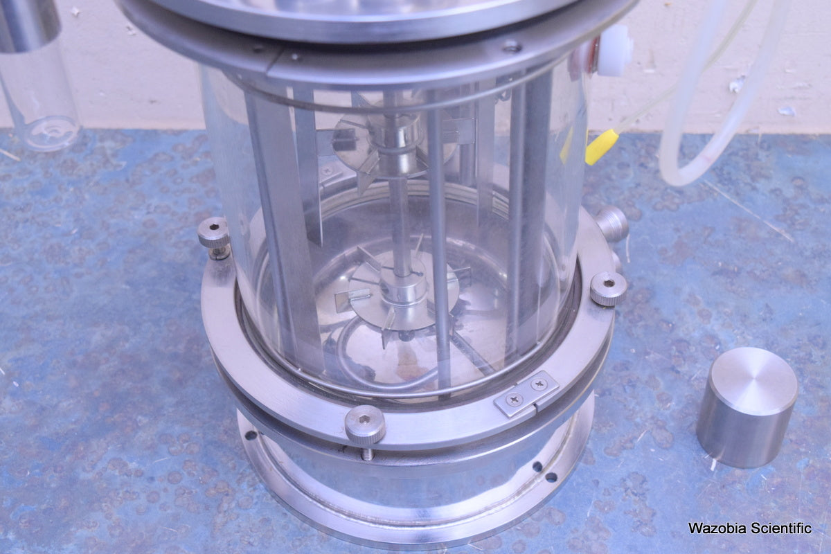 NEW BRUNSWICK SCIENTIFIC BIOFLO FERMENTOR BIOREACTOR 5L VESSEL
