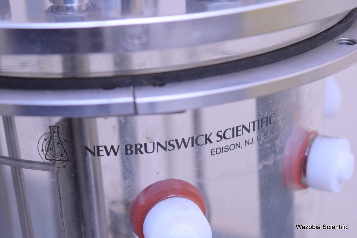 NEW BRUNSWICK SCIENTIFIC BIOFLO FERMENTOR BIOREACTOR 5L VESSEL