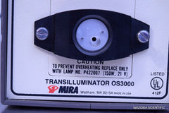 MIRA TRANSILLUMINATOR OS3000 MICROSCOPE LIGHT SOURCE ILLUMINATOR MEDICAL INSTRUM