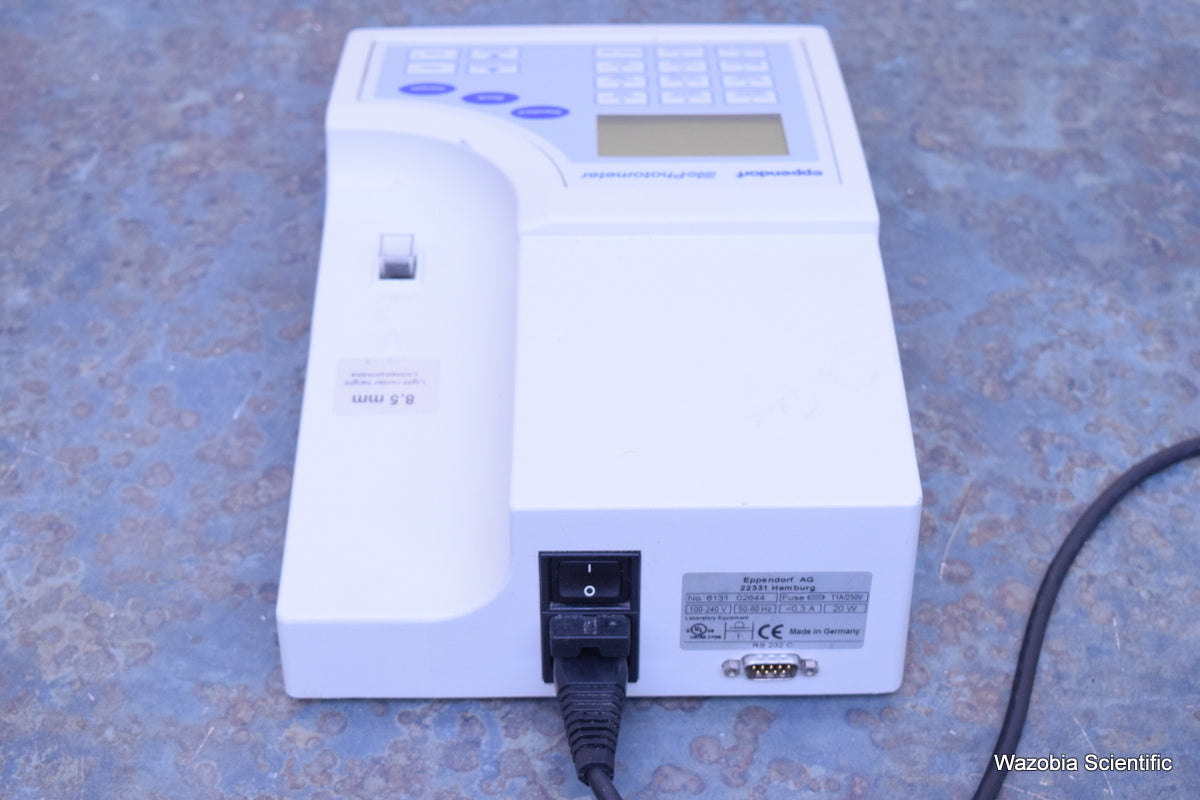 EPPENDORF BIOPHOTOMETER BIO PHOTOMETER SPECTROPHOTOMETER