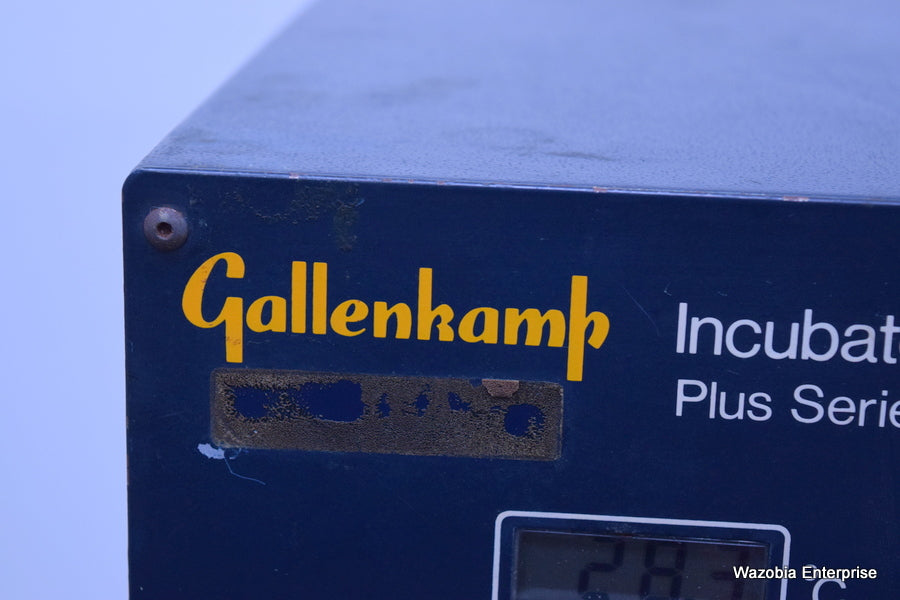 GALLENKAMP INCUBATOR PLUS SERIES CAT. NO. INC.200.130A