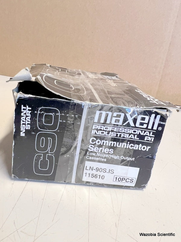 10 MAWELL C90 P/I CASSETTE LOW NOISE/HIGH OUTPUT