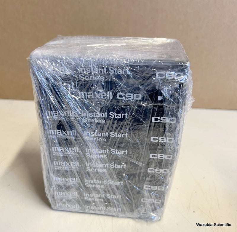 9 MAWELL C90 P/I CASSETTE LOW NOISE/HIGH OUTPUT