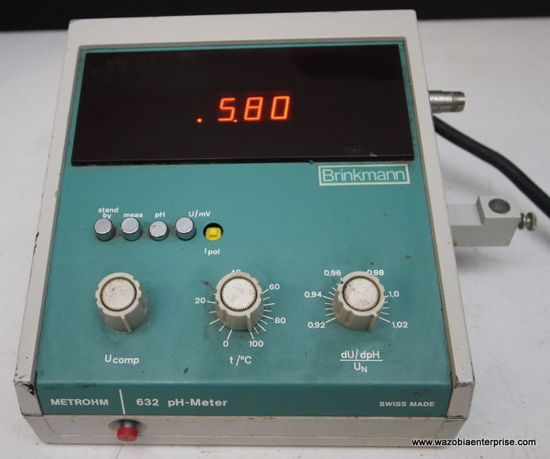 BRINKMANN 632 PH METER METROHM