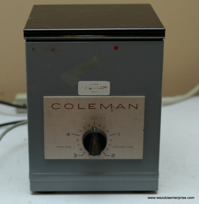 Coleman Centrifuge Model 6-811 6811