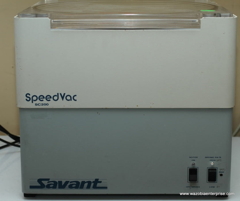 SAVANT SC200 SC 200 SPEED VAC CENTRIFUGAL EVAPORATOR