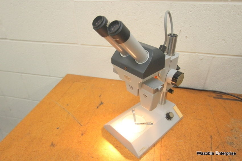 CARL ZEISS STEREO MICROSCOPE 0.8X 1.6X 475108-9903 0.8 1.6