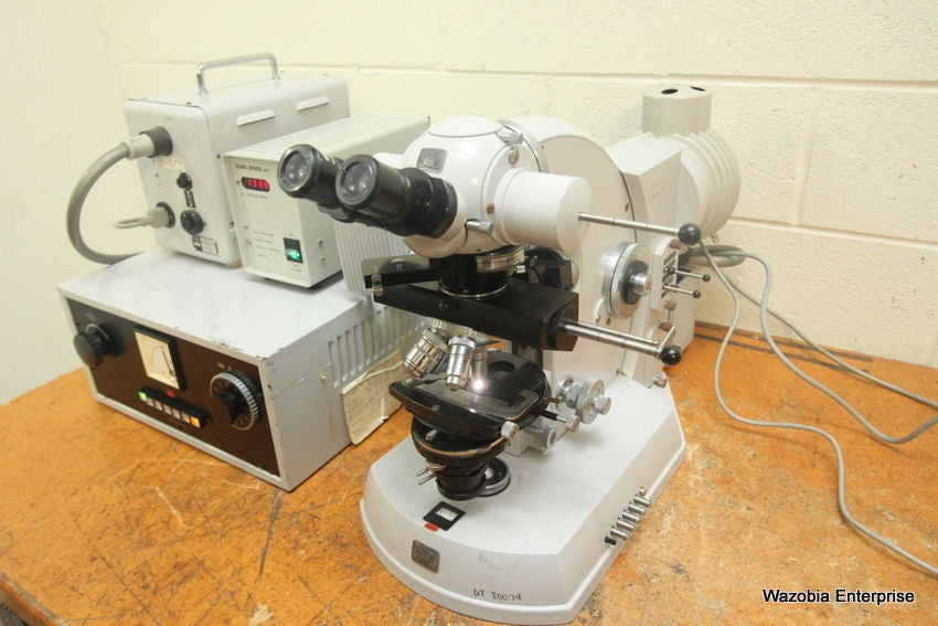 CARL ZEISS PHOTOMICROSCOPE MICROSCOPE   ACHR APL 1.4 0.32 CONDENSER