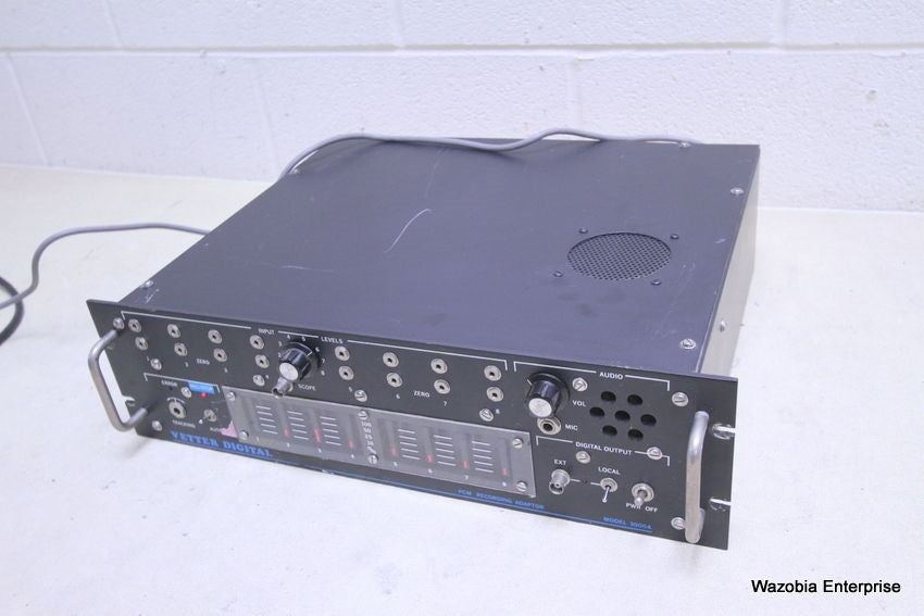 VETTER DIGITAL PCM RECORDING ADAPTOR MODEL 3000A AUDIO PROCESSOR 3000