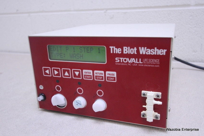STOVALL LIFE SCIENCE THE BLOT WASHER MODEL BLWAA115S