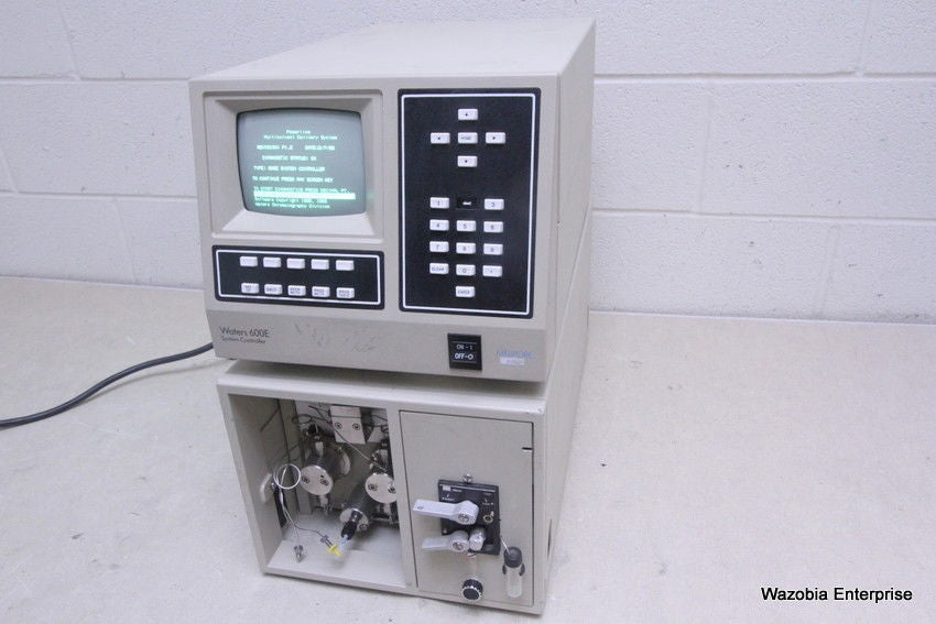 WATERS 600E SYSTEM CONTROLLER & 600 MULTISOLVENT DELIVERY SYSTEM FLUID UNIT HPLC