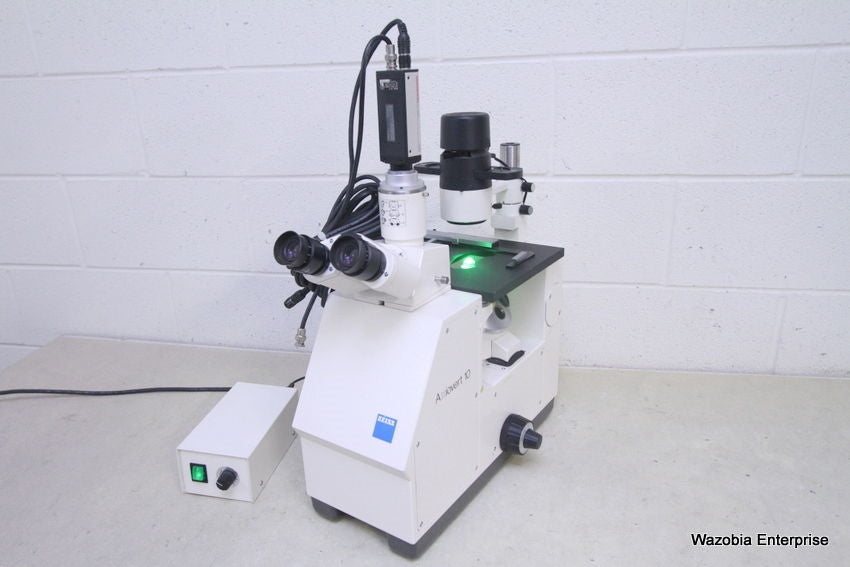 CARL ZEISS AXIOVERT 10 INVERTED MICROSCOPE