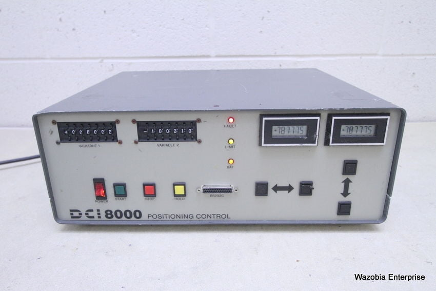 DESIGN COMPONENTS DCI 8000 POSITIONING CONTROL DCT-8000-2M