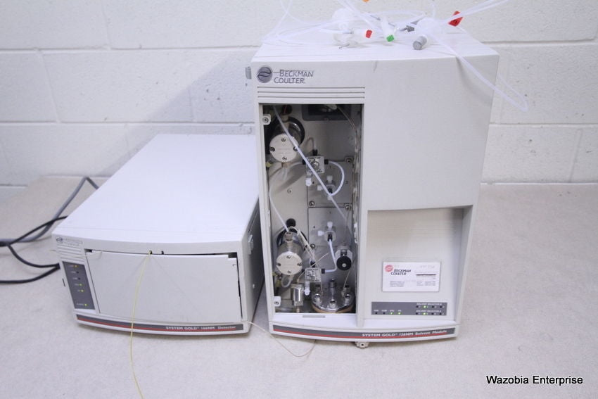 BECKMAN COULTER SYSTEM GOLD HPLC 126NM SOLVENTMODULE  166NM DETECTOR