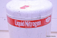 UNION CARBIDE LIQUID NITROGEN CONTAINER  DEWAR CRYOGENIC