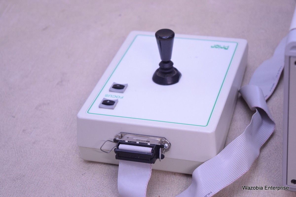 PRIOR SCIENTIFIC INSTRUMENTS MICROSCOPE STAGE CONTROLLER AND JOYSTICK  H127V2