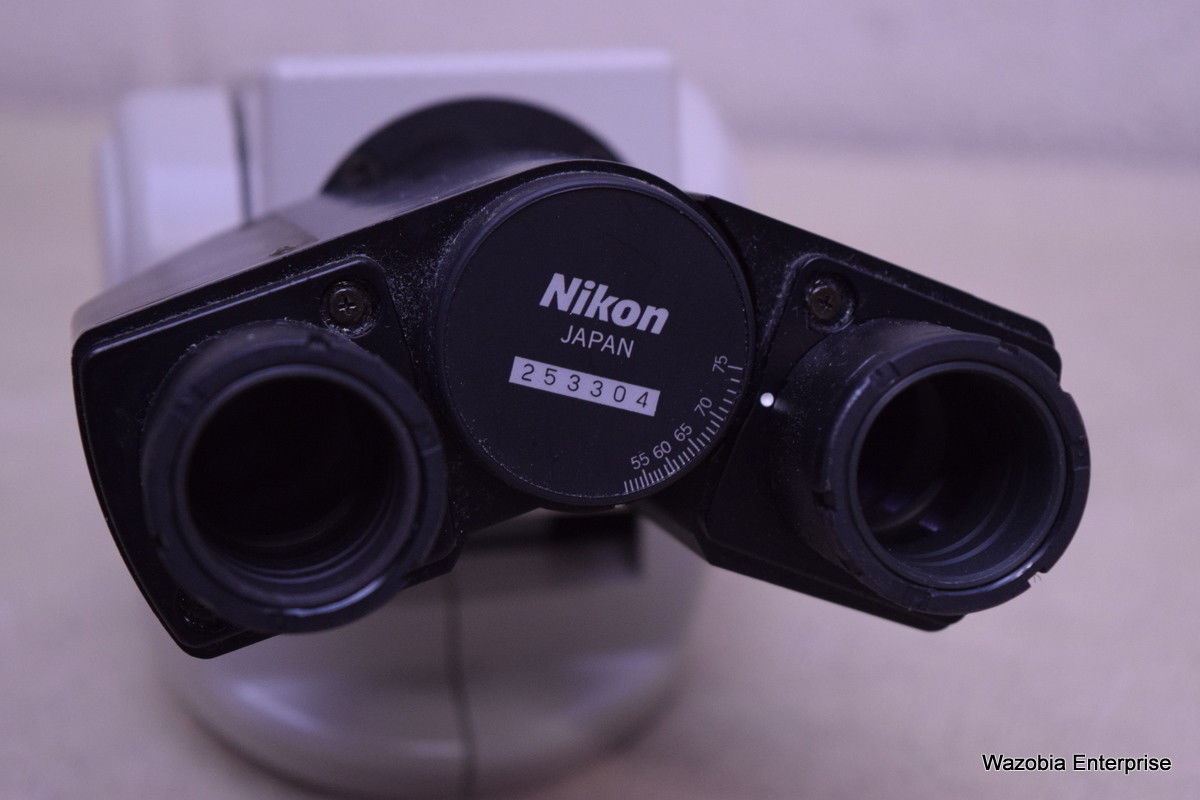 NIKON MICROSCOPE  BINOCULAR HEAD 253304