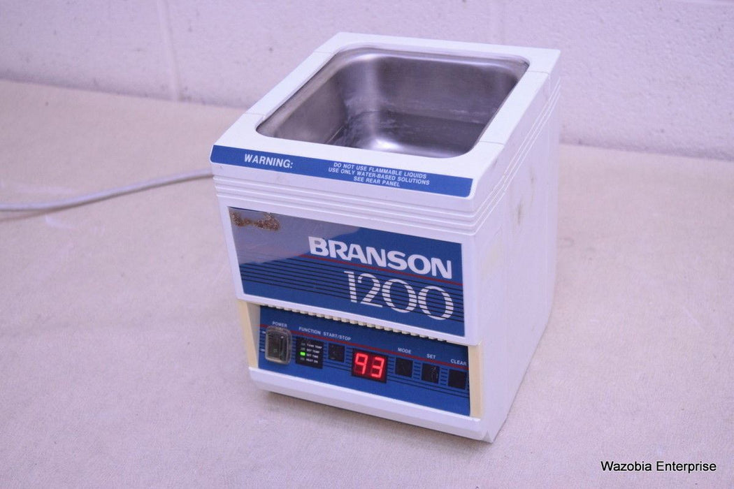 BRANSON BRANSONIC 1200 ULTRASONIC CLEANER WATER BATH