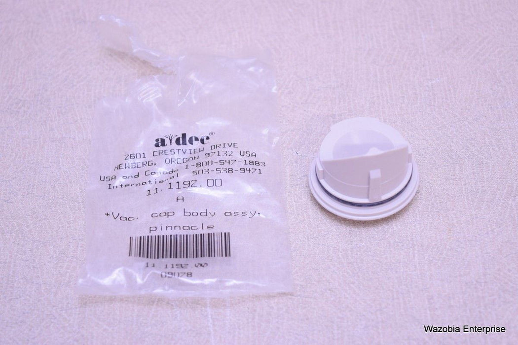 A-DEC 11.1192.00 VACUUM CAP BODY ASSEMBLY 15 MM HVE FOR CASCADE SOLIDS COLLECTOR