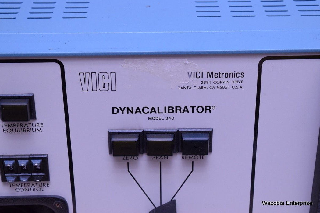 VICI METRONICS DYNACALIBRATOR CALIBRATION GAS GENERATOR  MODEL 340 340-56-YD