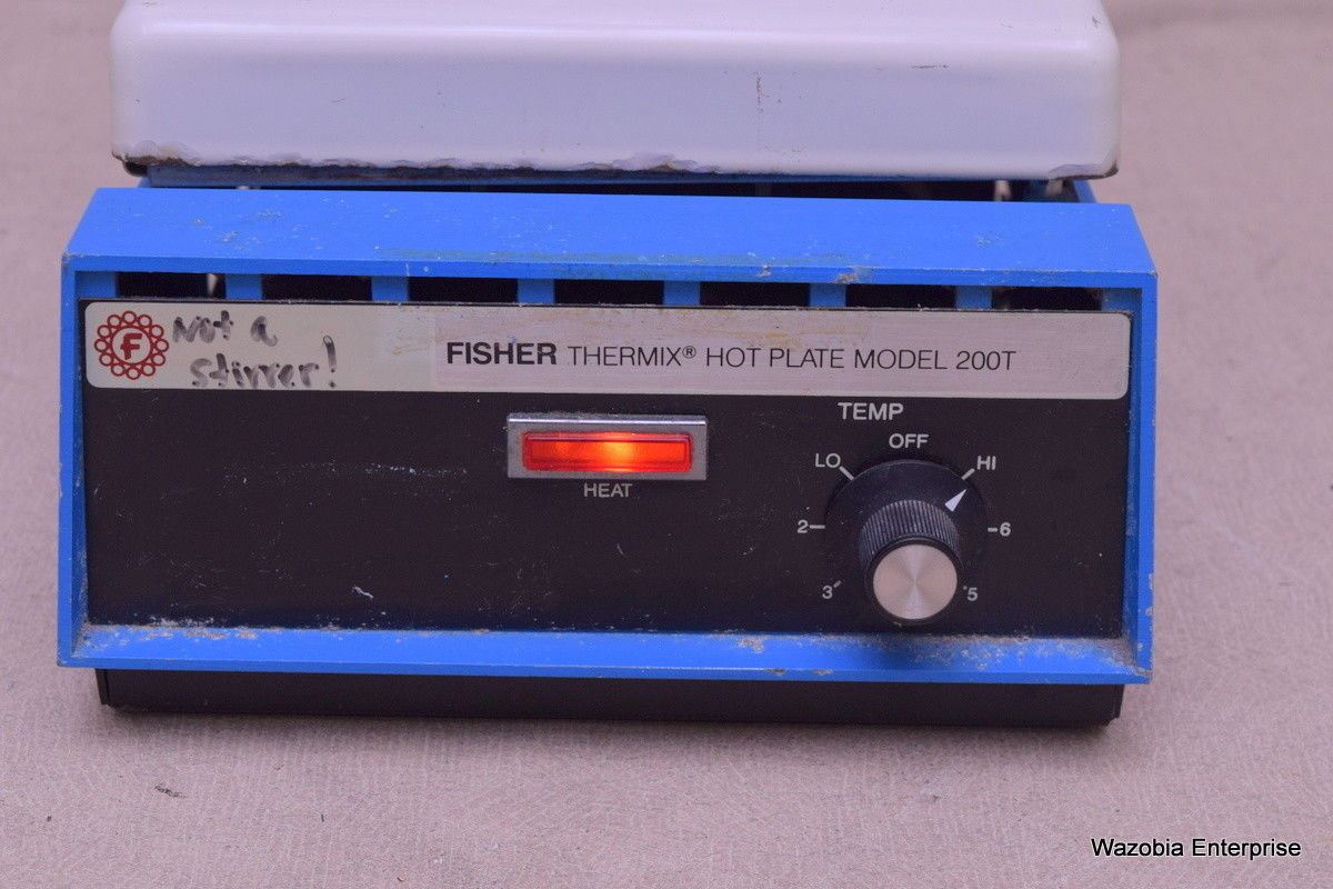 FISHER THERMIX HOT PLATE MODEL 200T