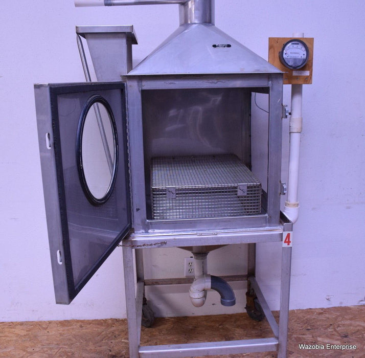 WAHMANN TIMONIUM LABORATORY RESEARCH CAGE WITH MAGNEHELIC WATER PRESSUR GUAGE